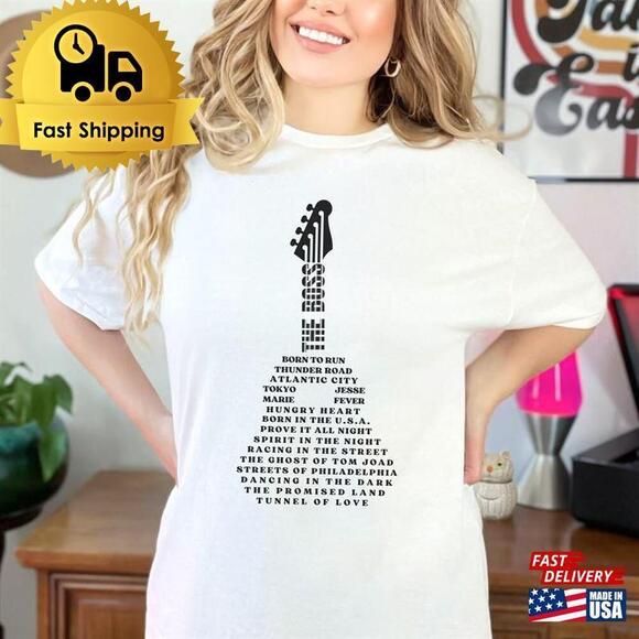 Other - Bruce Springsteen And E Street Band Song Titled T-Shirt